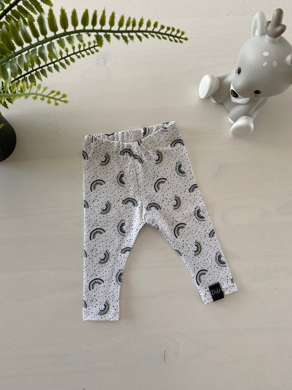 Newborn pants Navy Rainbows, size 44