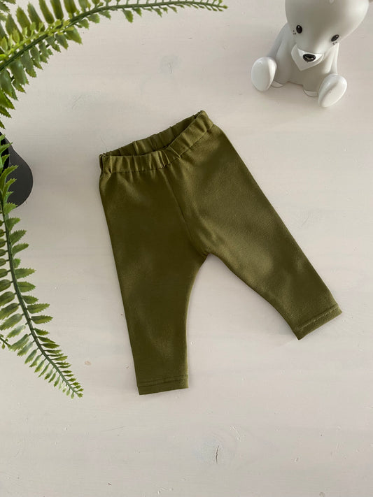 Legging nouveau-né Olive, taille 48