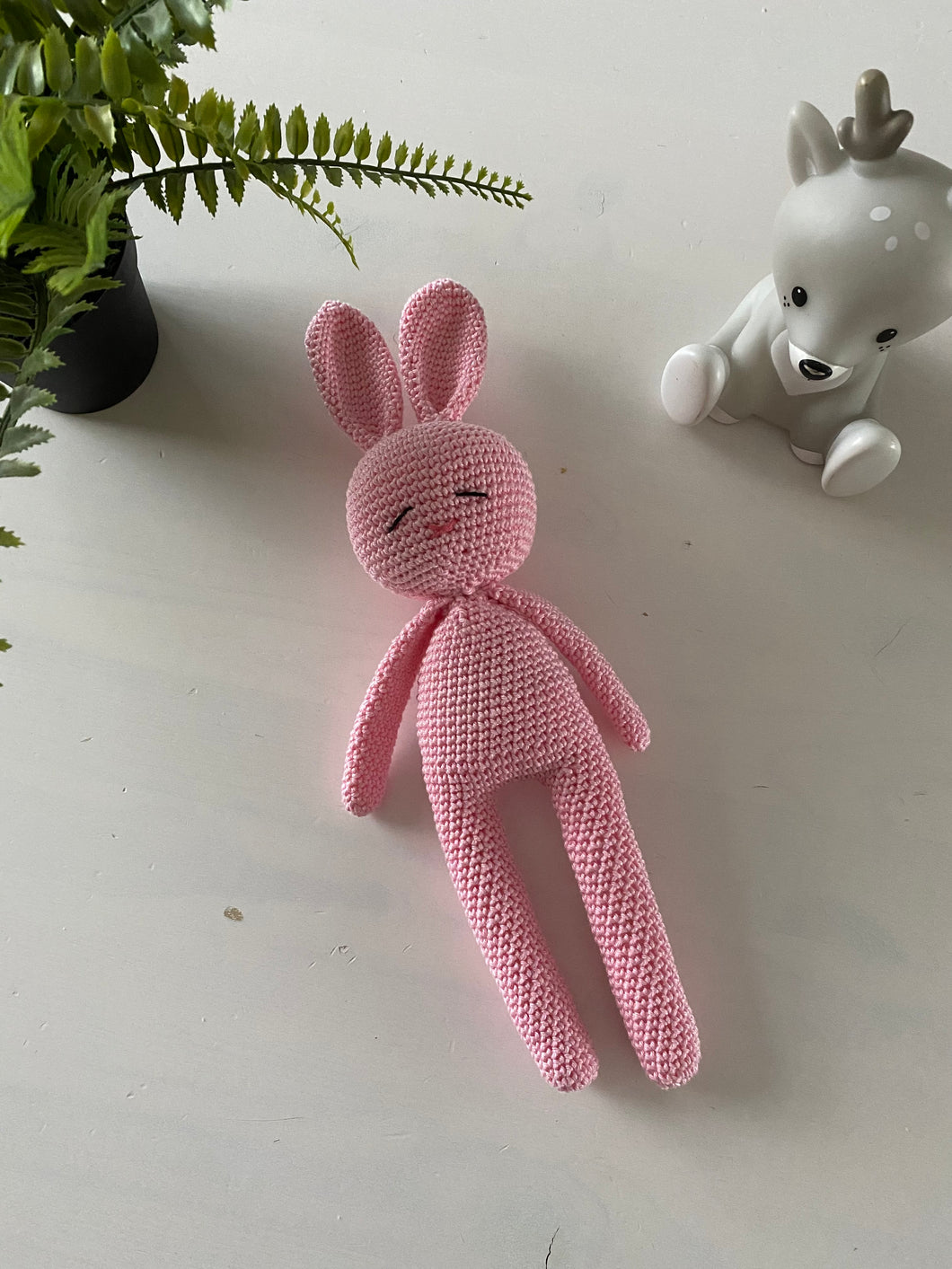 Cuddly toy bunny Pink