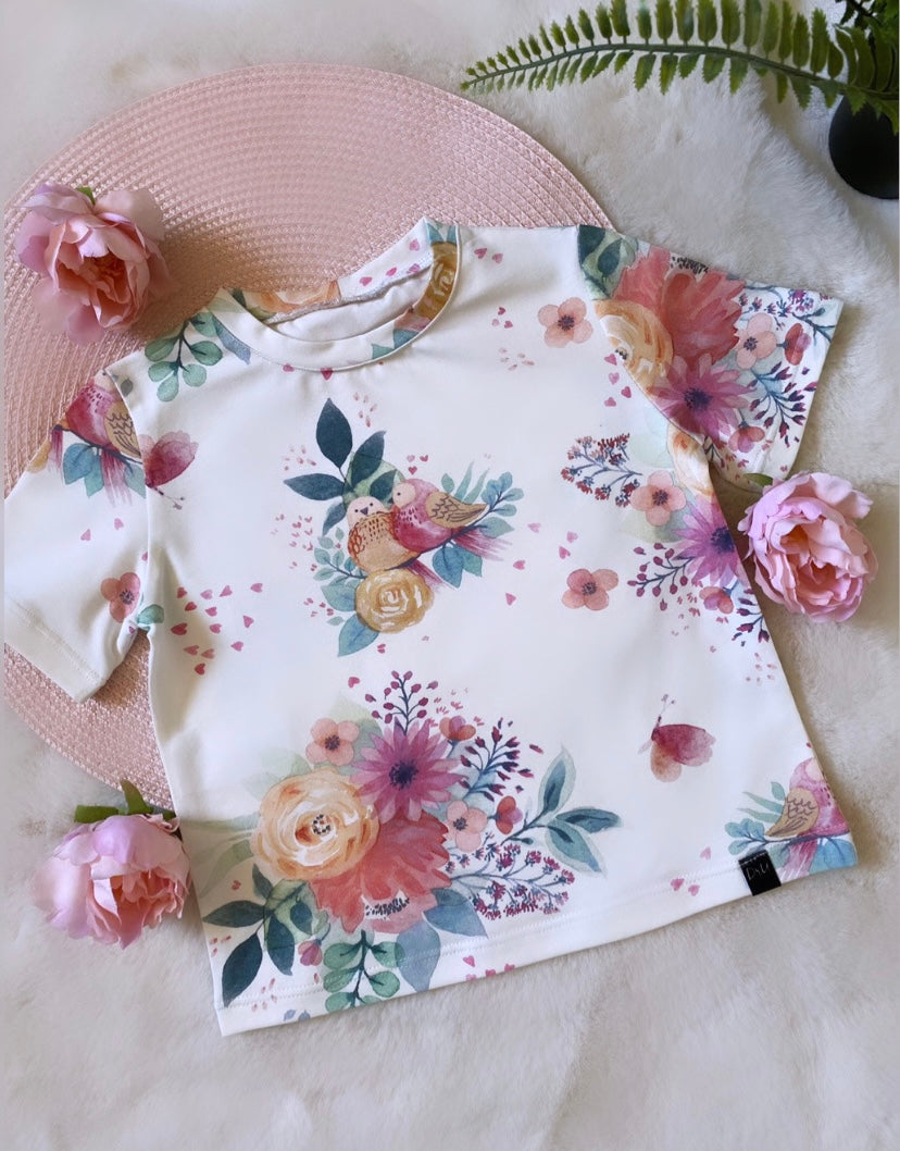 t-shirt Fleurs