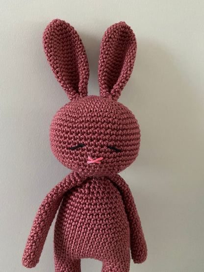 Cuddly toy bunny Terracotta