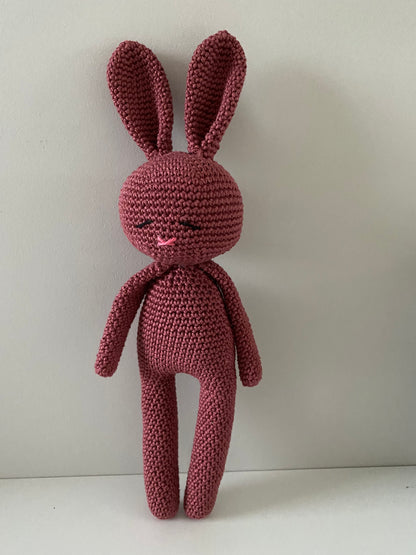 Cuddly toy bunny Terracotta