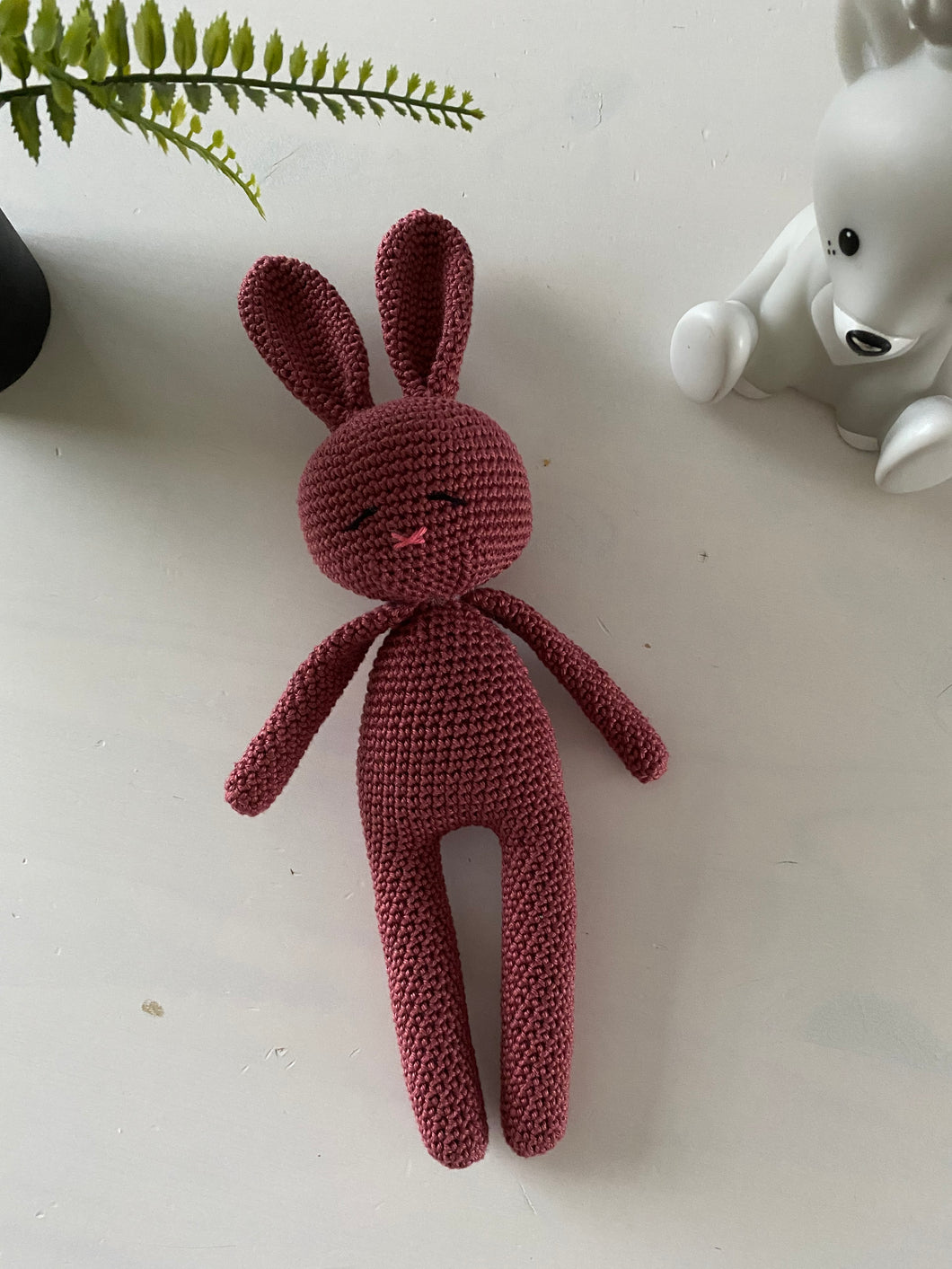 Cuddly toy bunny Terracotta
