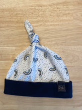 Load image into Gallery viewer, Bun hat Navy Rainbows, Size 44
