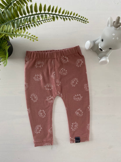 Newborn Legging Pink Hedgehogs (SALE)