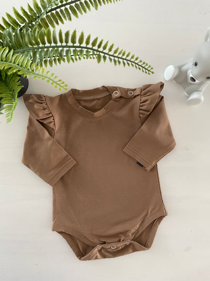 Ruffle Body (brown) (SALE)