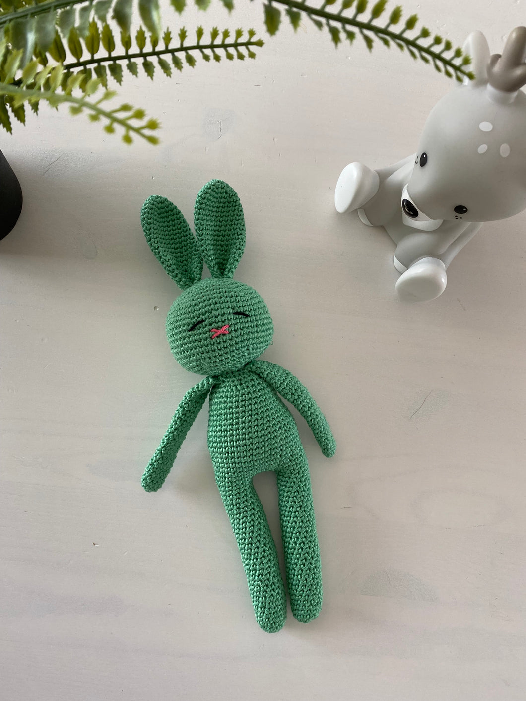 Cuddly toy Bunny light Green