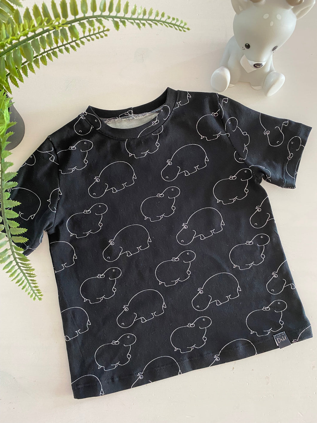 T-shirt Nijlpaardjes