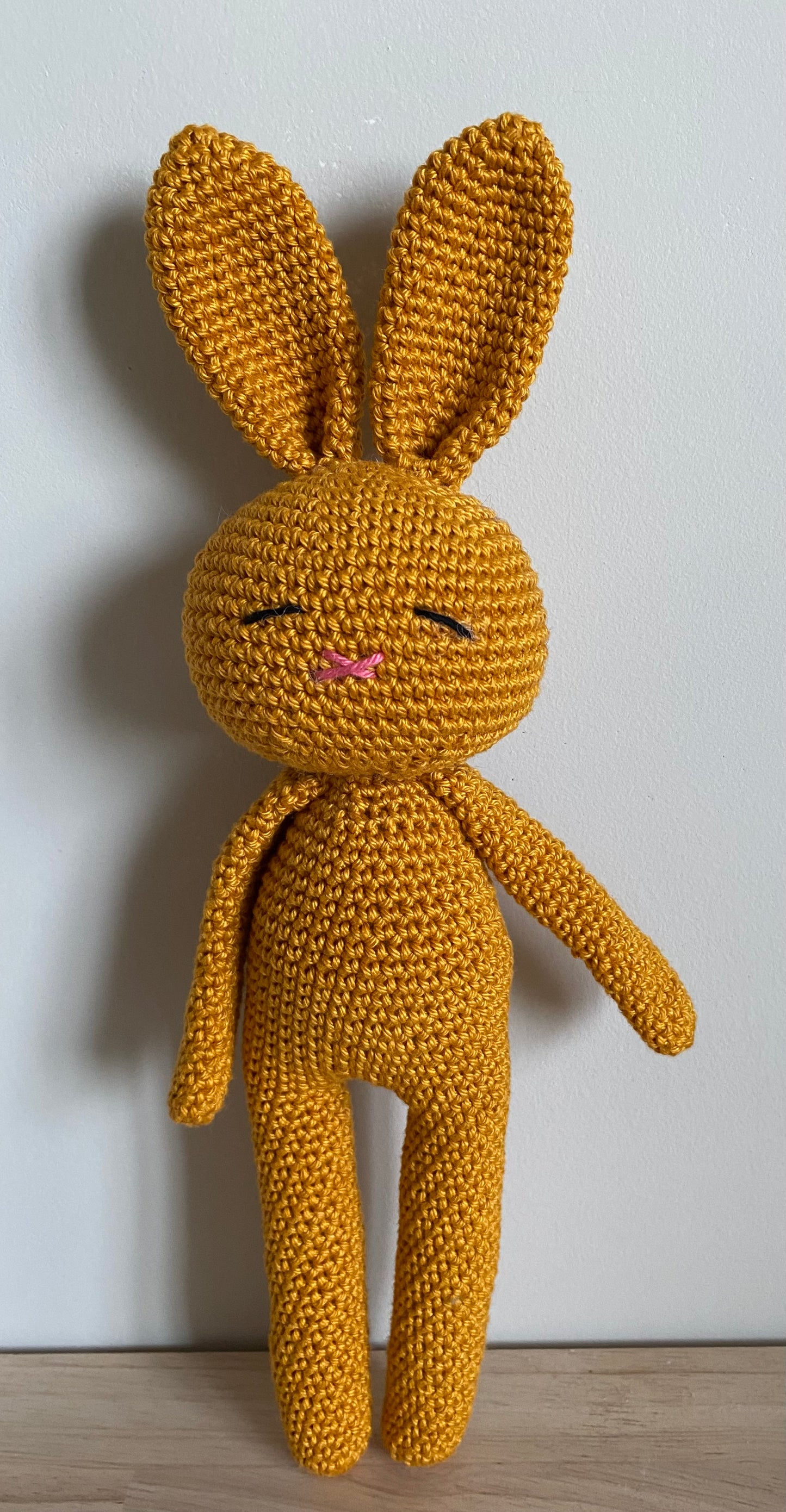 Peluche Lapin Ocre