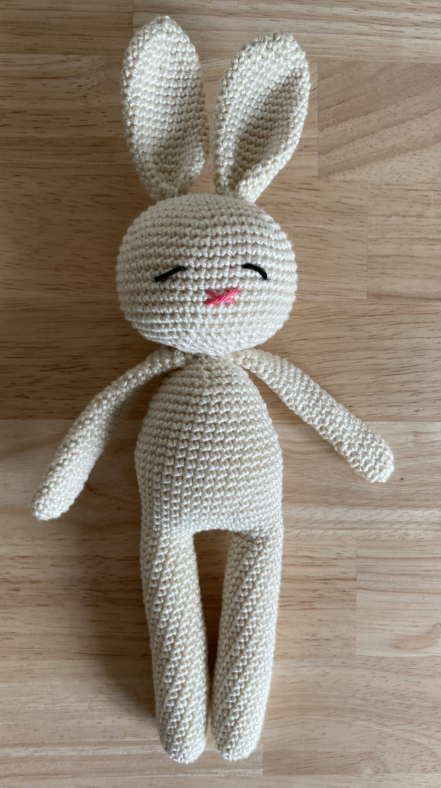 Cuddly toy Bunny Ecru